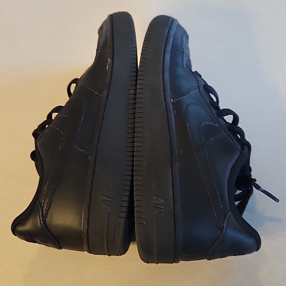 Nike Air force one black youth sneakers - Picture 8 of 11